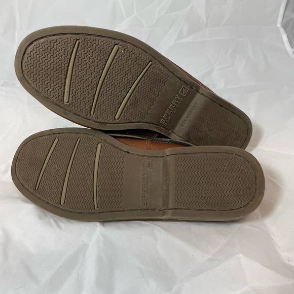Sperry Top-Sider Mako 2 Eye Leather Boat Shoes - Picture 3 of 5